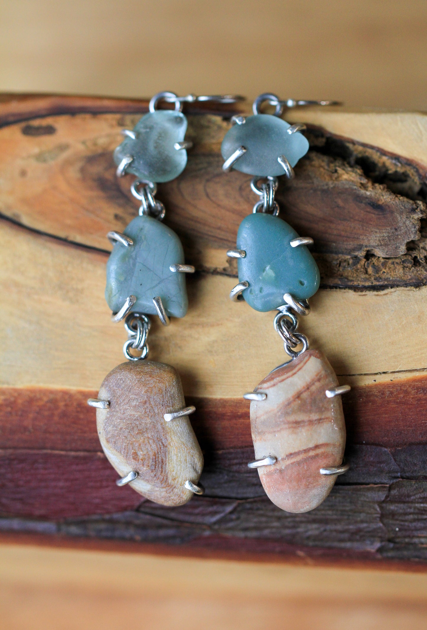 Sea Glass, Petrified Wood, and Beach Rocks