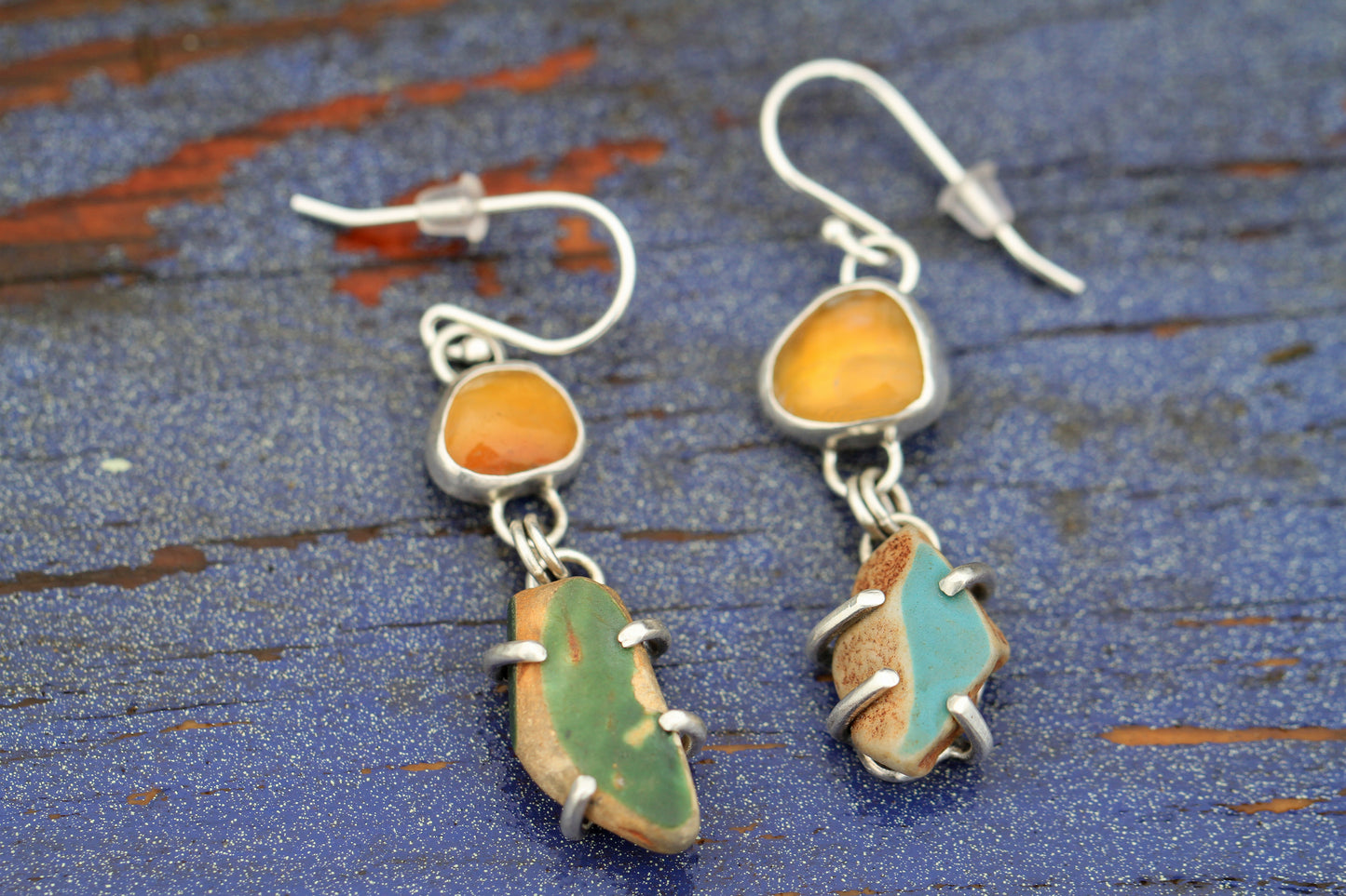 Sea Pottery and Agate