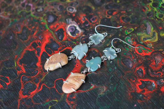 Sea Glass, Petrified Wood, and Beach Rocks