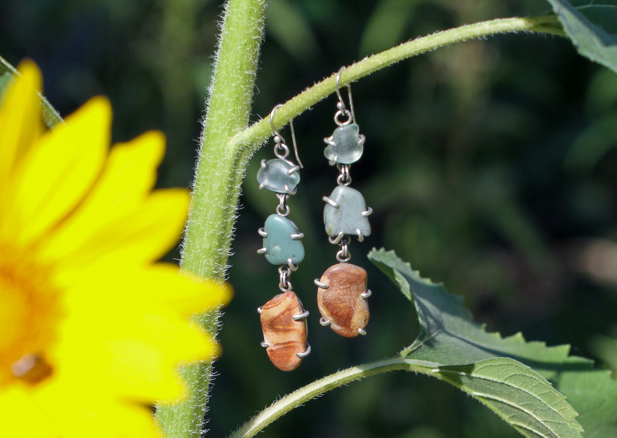 Sea Glass, Petrified Wood, and Beach Rocks
