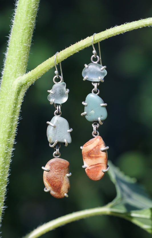 Sea Glass, Petrified Wood, and Beach Rocks